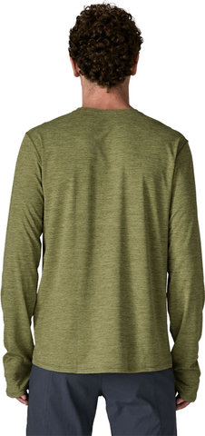 Patagonia Camiseta Capilene Cool Sun L/S - caper green buckhorn green x dye | XL