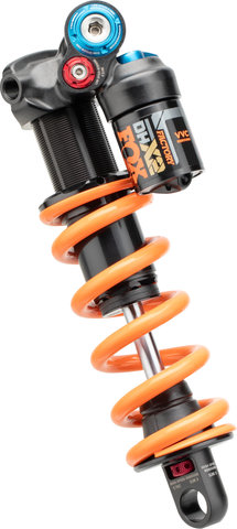 Fox Racing Shox DHX2 2POS Factory Trunnion Dämpfer Modell 2024 für RAAW Madonna V2 OEM - black-orange | 205 mm x 60 mm / 500 lbs