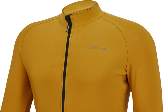 GripGrab PACR Thermal Long Sleeve Jersey - mustard yellow/M