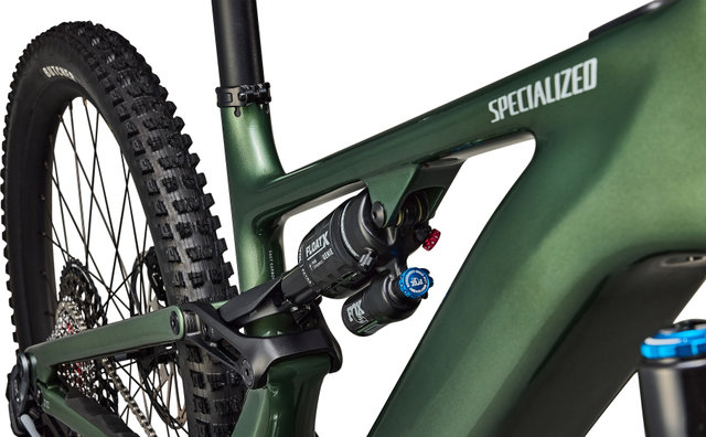 Specialized Turbo Levo 4 Expert Carbono 29"/27,5" - gloss cypress metallic-silver dust/160 /155,0 mm/29" (delantero), 27,5" (trasero)/L/44 