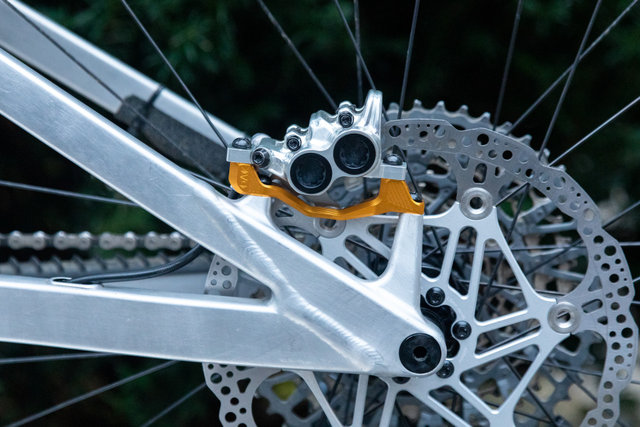 OAK Components Plasmadapt PM +40/43mm Scheibenbremsadapter - gold