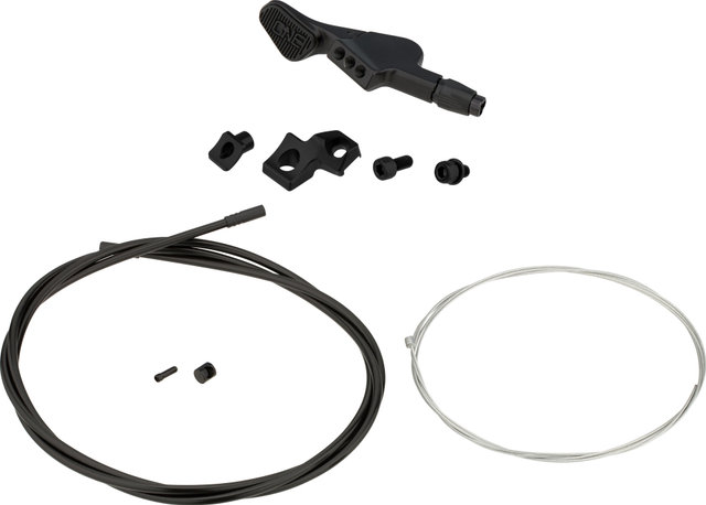 OneUp Components Dropper Post 27.2 V2 120 mm Seatpost V3 Remote Lever I-Spec EV - black | 0 mm | 395 mm | 27,2 mm | I-Spec EV | V3