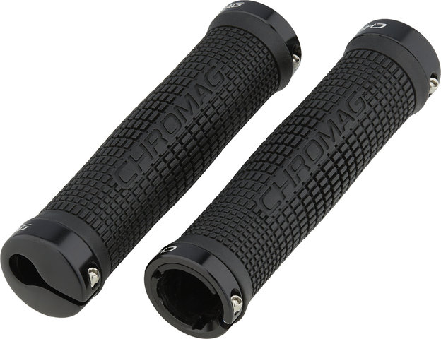 Chromag Squarewave Lock On Lenkergriffe - black-black/142 mm