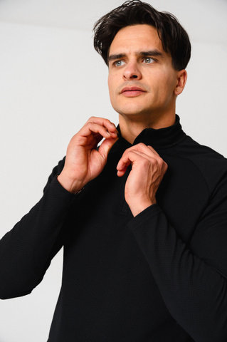 GONSO Maillot térmico Essential Jersey L/S - black | L
