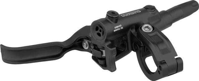 Shimano Maneta de frenos BL-M6100 con logotipo de Shimano - negro/Izquierdo (específico de lado)