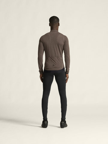 Craft Maillot Core Bike Essence Wool L/S - prune | S