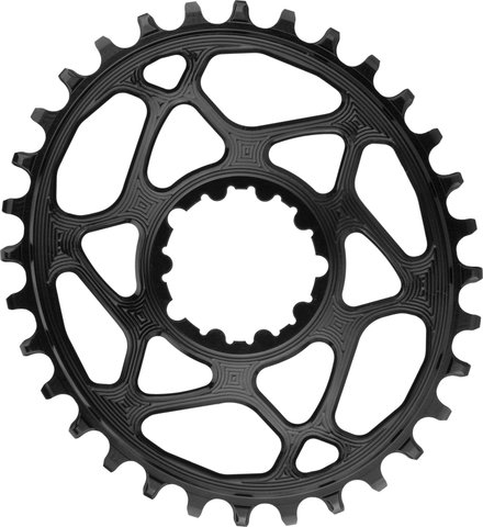 absoluteBLACK Plato Oval para SRAM Direct Mount 6 mm Offset - black/32 