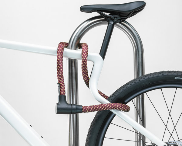tex-lock orbit chain lock - chateau red | 120 cm