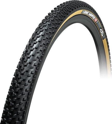 TUFO Cubierta plegable Gravel Swampero 28" - negro-beige | 40 mm | 28 
