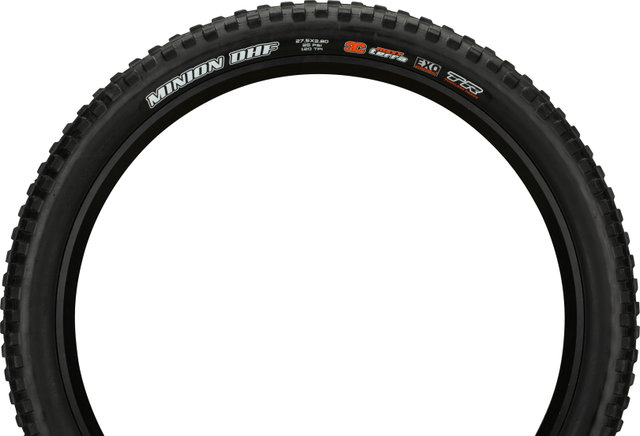 Maxxis Minion DHF+ 3C MaxxTerra EXO TR 27,5+ Faltreifen - schwarz/27.5 "/71 mm/71-584/2.8 "