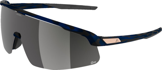 Alpina Turbo Pro Q-Lite Sports Glasses - havana black blue matt | mirror silver