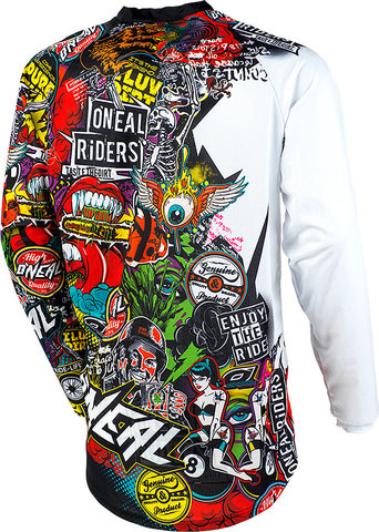 O'NEAL Maillot Mayhem L/S - black-multi | M