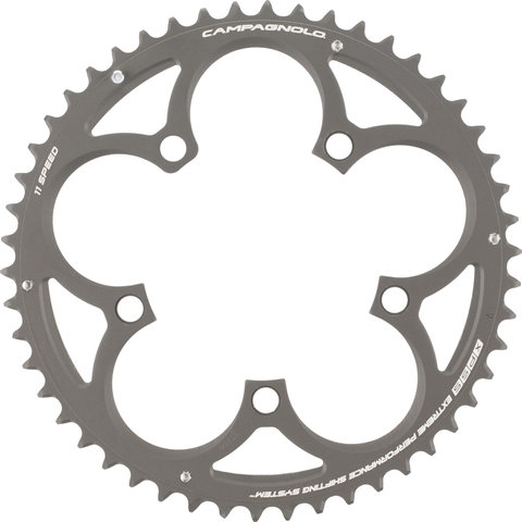 Campagnolo Kettenblatt Athena CT, 11-fach, 5-Arm, 110 mm Lochkreis 2011-2016 - grau/50 Z