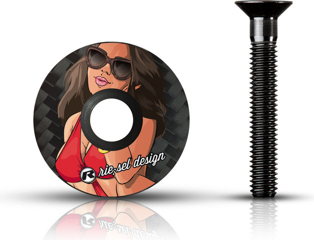 rie:sel design stem:cap Top Cap 1 1/8" - girl II