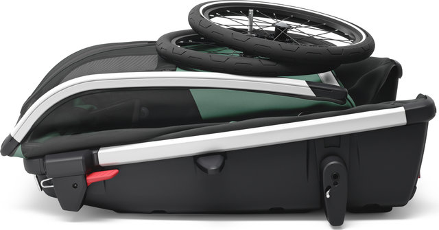 Thule Bexey L Hundeanhänger - hazy green | 20"