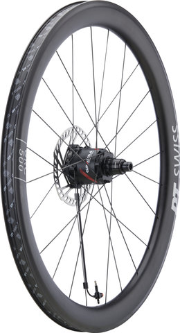 Gravaa x DT Swiss Juego de Ruedas GRC500 28" - black mate/142 mm/100 mm/SRAM XDR/28"/Non Boost/Non Boost
