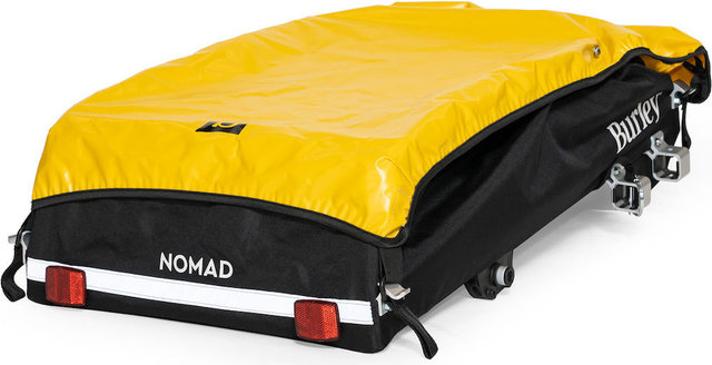 Burley Remolque de carga Nomad - schwarz gelb | 16"