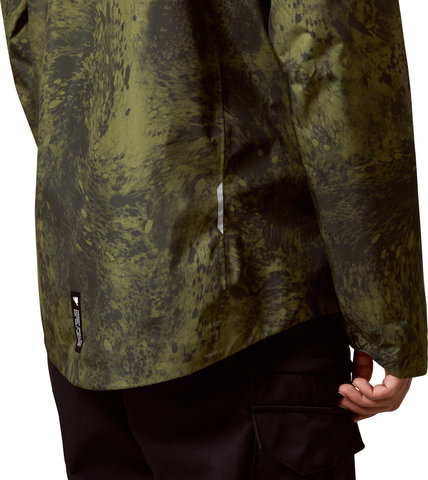 Endura Loop Roam Men's Rain Jacket - aop olive green | XXL