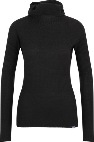 Patagonia Capilene Air Hoody Baselayer L/S Damen Unterhemd - black/S
