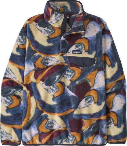 Patagonia Lightweight Synchilla Snap-T Women's Fleece Pullover - smudge smolder blue | S