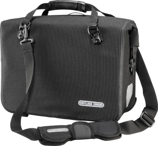 ORTLIEB Office-Bag QL3.1 High-Vis Aktentasche - black reflective/21 l