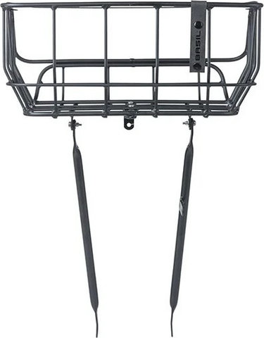 Basil Portland bike basket - matte black/25 l