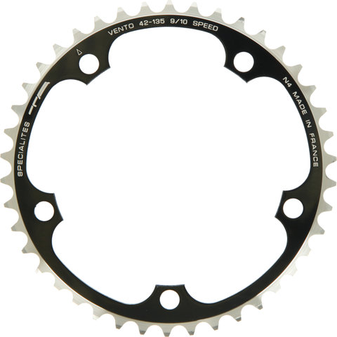 TA Plateau Vento, Campagnolo 10vit, 5 bras, interne, BCD 135 mm - noir/42 dents
