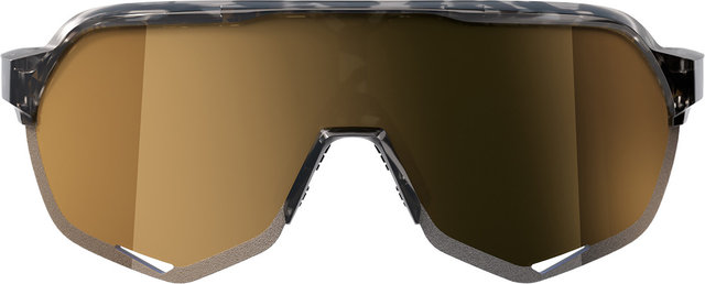 100% S2 Mirror Sportbrille - gloss black havana | soft gold mirror