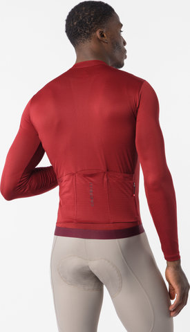 Castelli Espresso 2 L/S Jersey - garnet | M