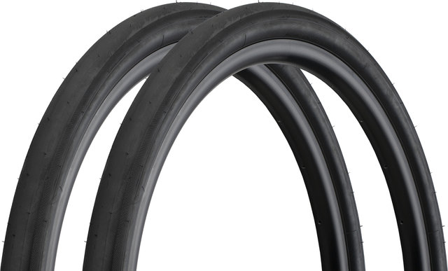 Panaracer Set de 2 Pneu Pliant GravelKing Slick TLC 27,5" - Emballage d'atelier - black | 27.5 | 42 mm | 42-584 | 1.75 