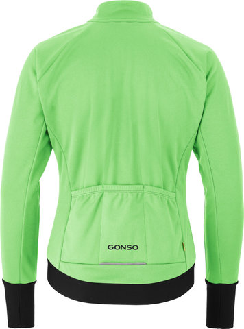 GONSO Chaqueta de carretera Softshell chaqueta térmica para damas - neon mint | XS