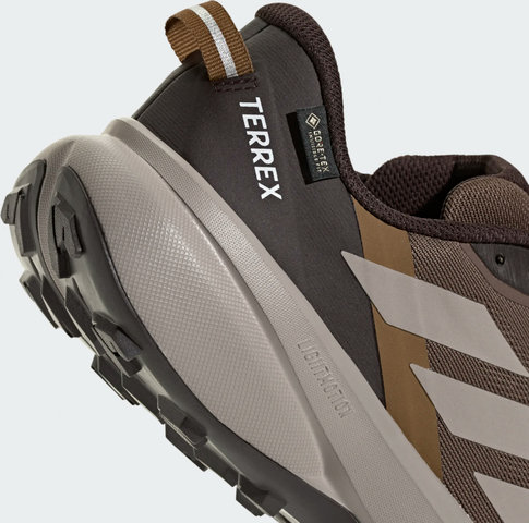 adidas Outdoor TERREX Tracefinder Plus GTX Trailrunning Schuhe - brooxi lbrown auco | 44