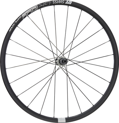 DT Swiss GR 1600 SPLINE 25 Center Lock Disc 28" Wheelset - OEM Packaging - schwarz | 142 mm | 100 mm | 28" | Shimano Road | 100 mm | Shimano Road | 100 mm | 142 mm