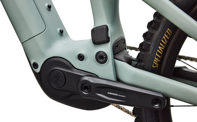 Specialized Vélo électrique tout-terrain Levo 4 EVO Comp Carbon 29"/27,5" - satin agave grey-desert metallic | L | 180 mm | 155,0 mm | 44 mm | 29" (avant), 27,5" (arrière)