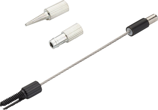 Jagwire Spare Adapter Set for Pro Internal Routing Tool - silver-black