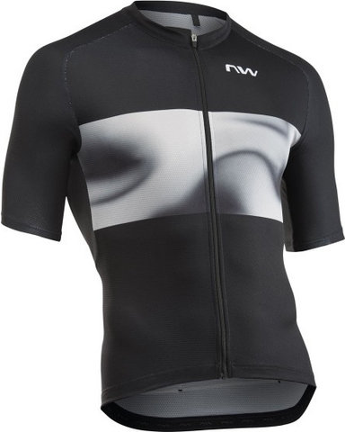 Northwave Force Evo S/S Trikot - black-light grey | M