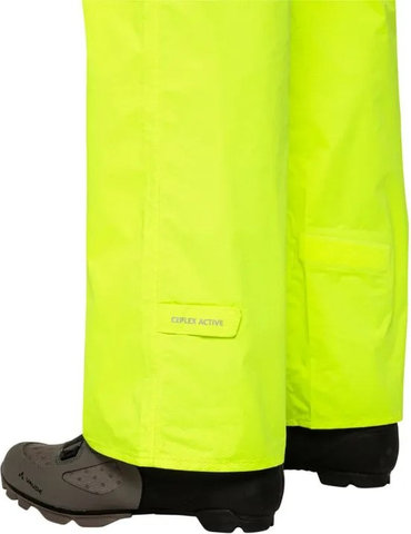 VAUDE Pantalon Mens Drop Pants II - neon yellow uni/S