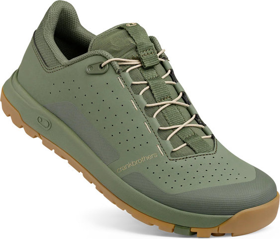 crankbrothers Stamp Trail Speedlace Shoe - green-sand-gum/42