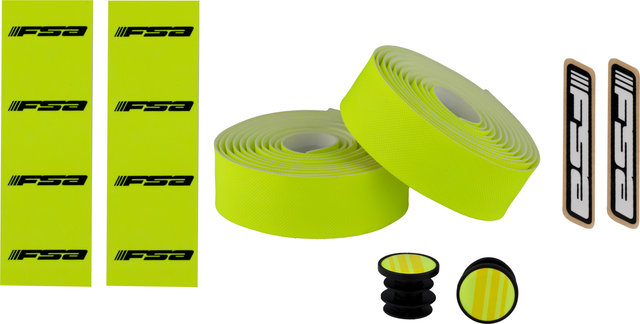 FSA PowerTouch Gel Lenkerband - neon yellow/universal