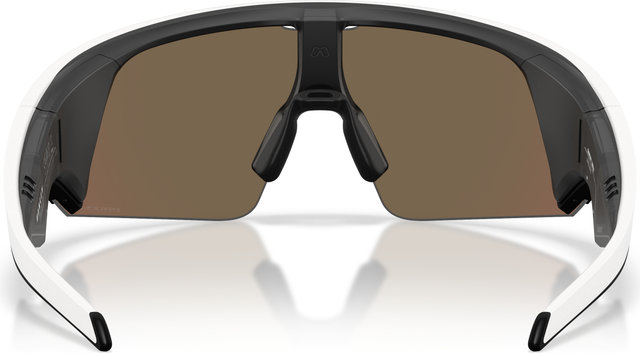 Oakley Vanguard Meta AI Sports Glasses - white | prizm rose gold