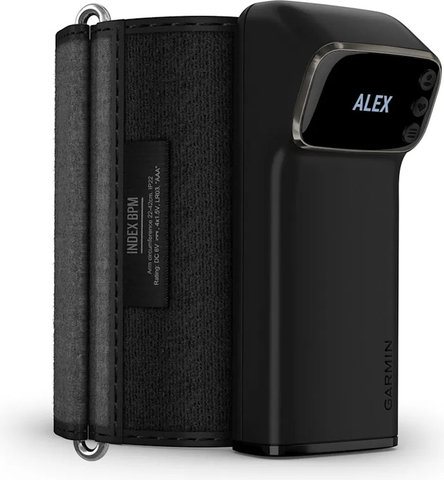 Garmin Index BPM Smartes Blutdruckmessgerät - schwarz