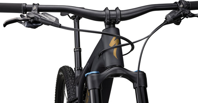 Specialized Vélo Tout-Terrain Électrique Turbo Levo Comp Alloy 29"/27,5" Mod. 2024 - satin midnight shadow-harvest gold metallic/160 /29"/L
