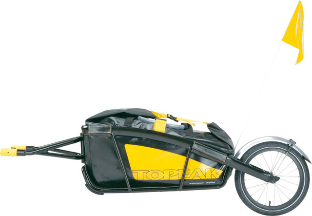 Topeak Remorque Journey Trailer - noir-jaune/16"
