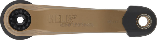 e*thirteen Helix R espec E-Bike Kurbel für Bosch Gen4 / Brose S Mag / TQ / Fazua - bronze/160,0 mm