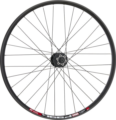 bc basic Roue Mountain Alivio Disc 6 trous - DT Swiss 466D 26" - noir | roue avant uniquement | 100 mm | roue avant uniquement | Non Boost | 26" | roue avant uniquement