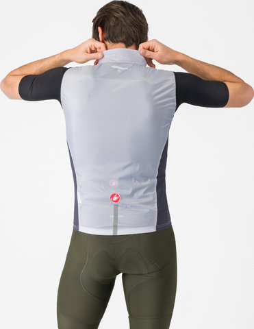 Castelli Chaleco Squadra Stretch - silver gray-dark gray | M