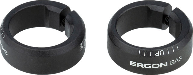 Ergon Anillos de bloqueo para puños de manillar GA3 - black