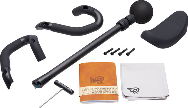 EARLY RIDER Bici de equilibrio para niños Super Velio 8" - brushed aluminium-black/8"