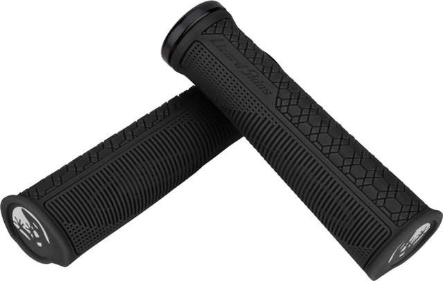 Lizard Skins Gradient Lock-On Lenkergriffe - jet black/136 mm