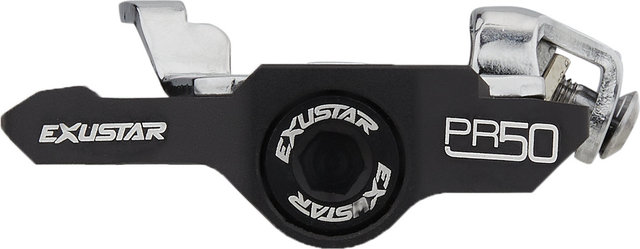 Exustar E-PR50 Klickpedale - schwarz-silber